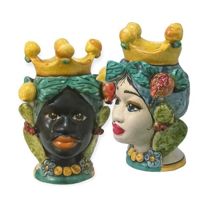 Teste di Moro frutta Caltagirone
