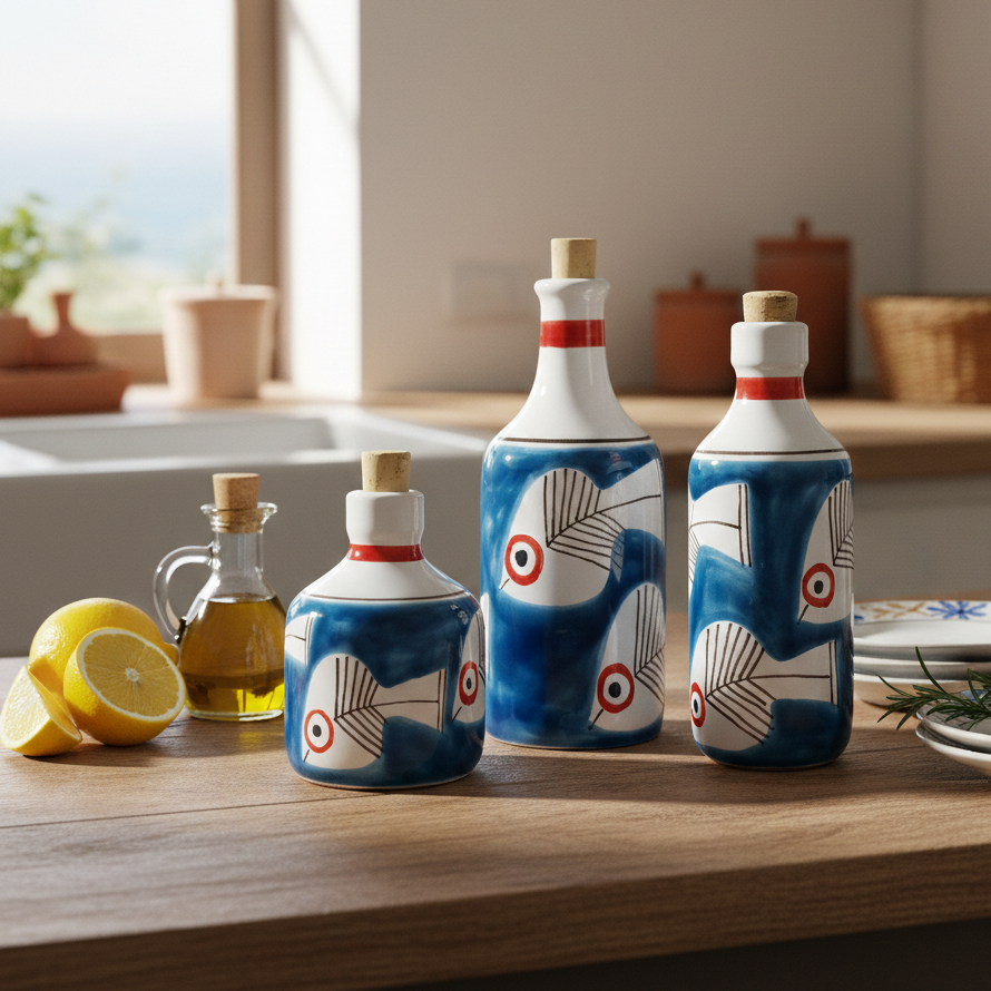 oliere in ceramica di sicilia
