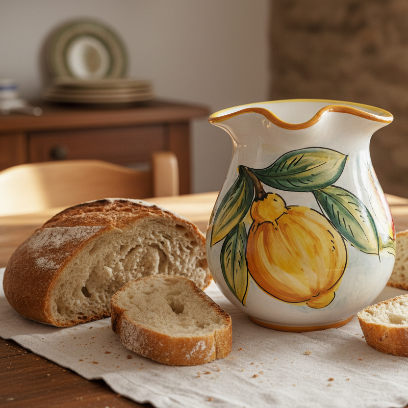 caraffa per acqua in ceramica