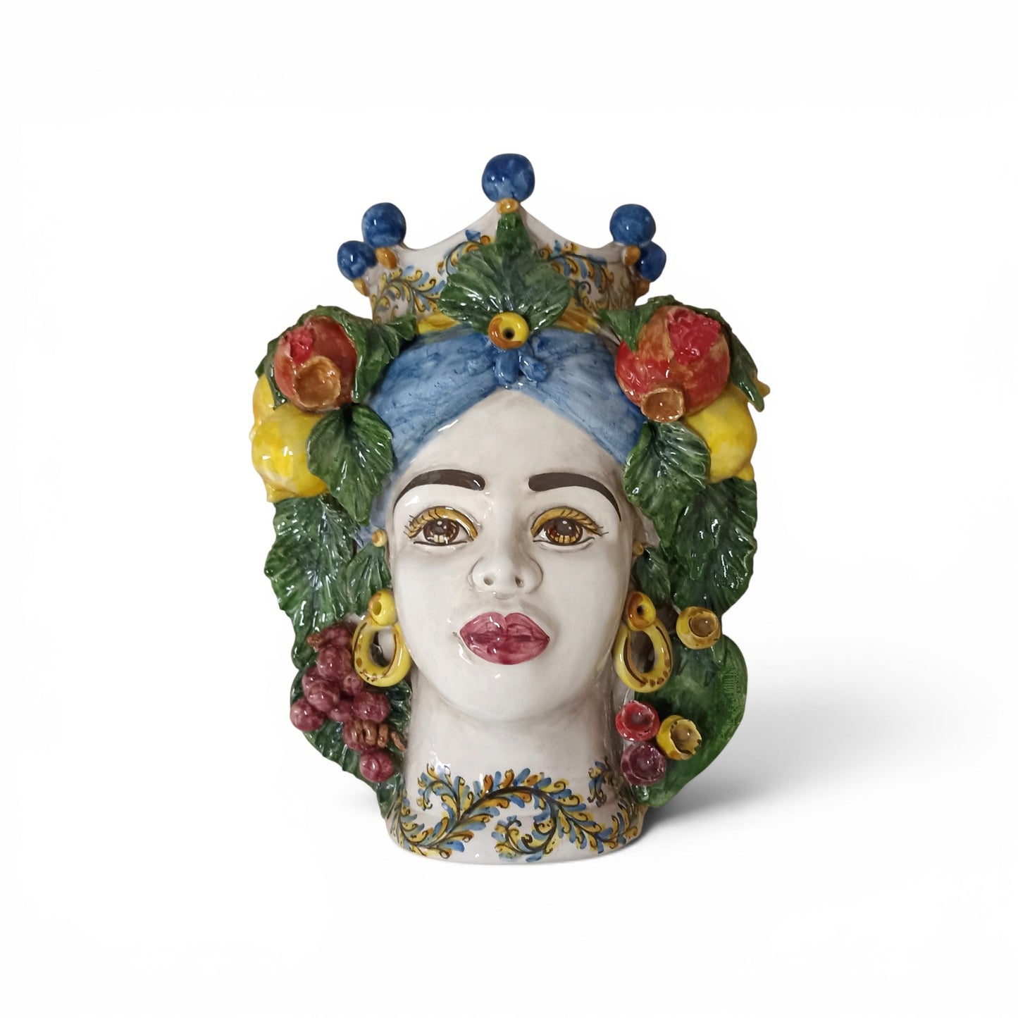 caltagirone sicilian head for the wall