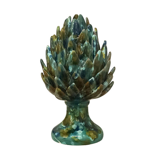 pigna carciofo in ceramica siciliana
