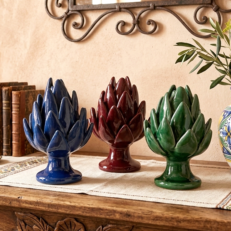 carciofo in ceramica