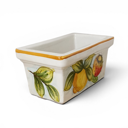 vaso rettangolare per piante