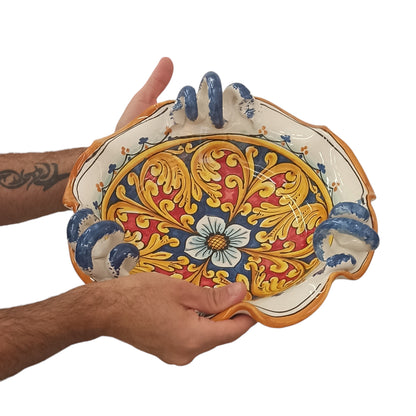 sicilian ceramic centerpiece