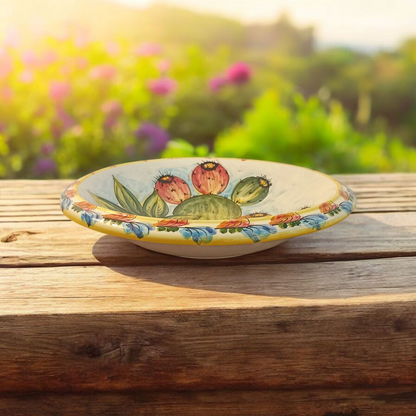 centrotavola decorato frutta