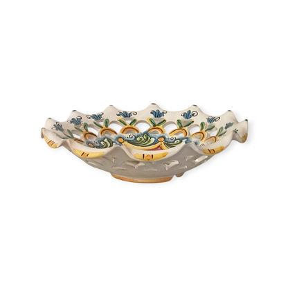 centrotavola siciliano in ceramica di Caltagirone