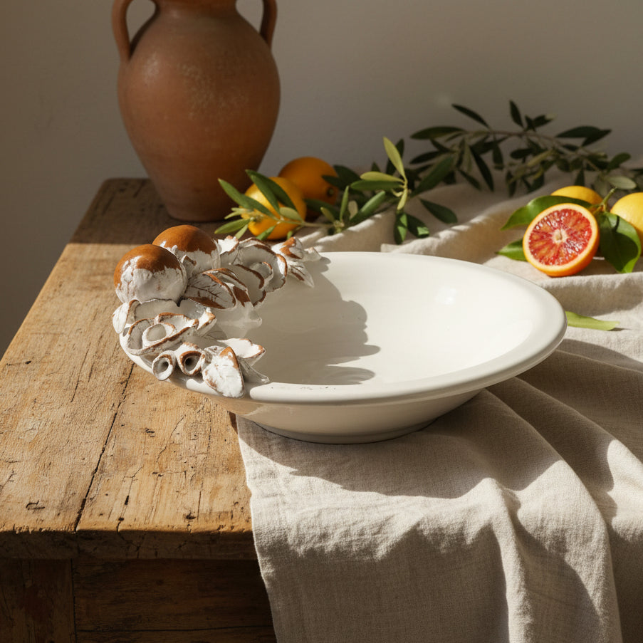 centrotavola siciliano in ceramica