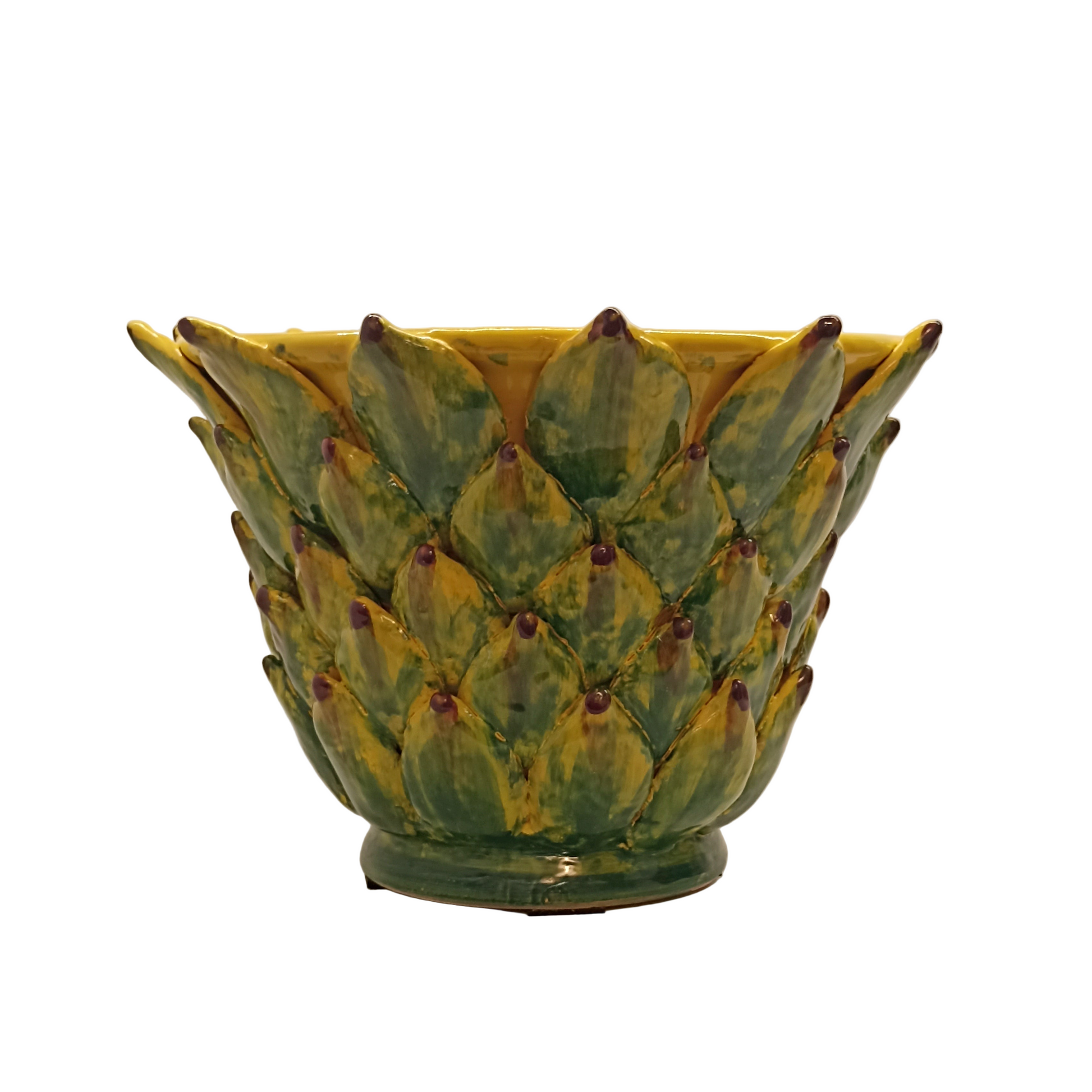 Centrotavola carciofo di Caltagirone 