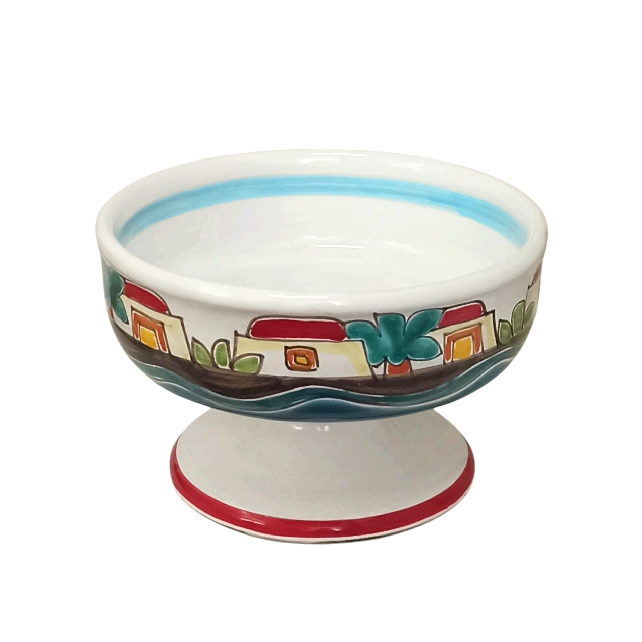 centrotavola in ceramica de simone 