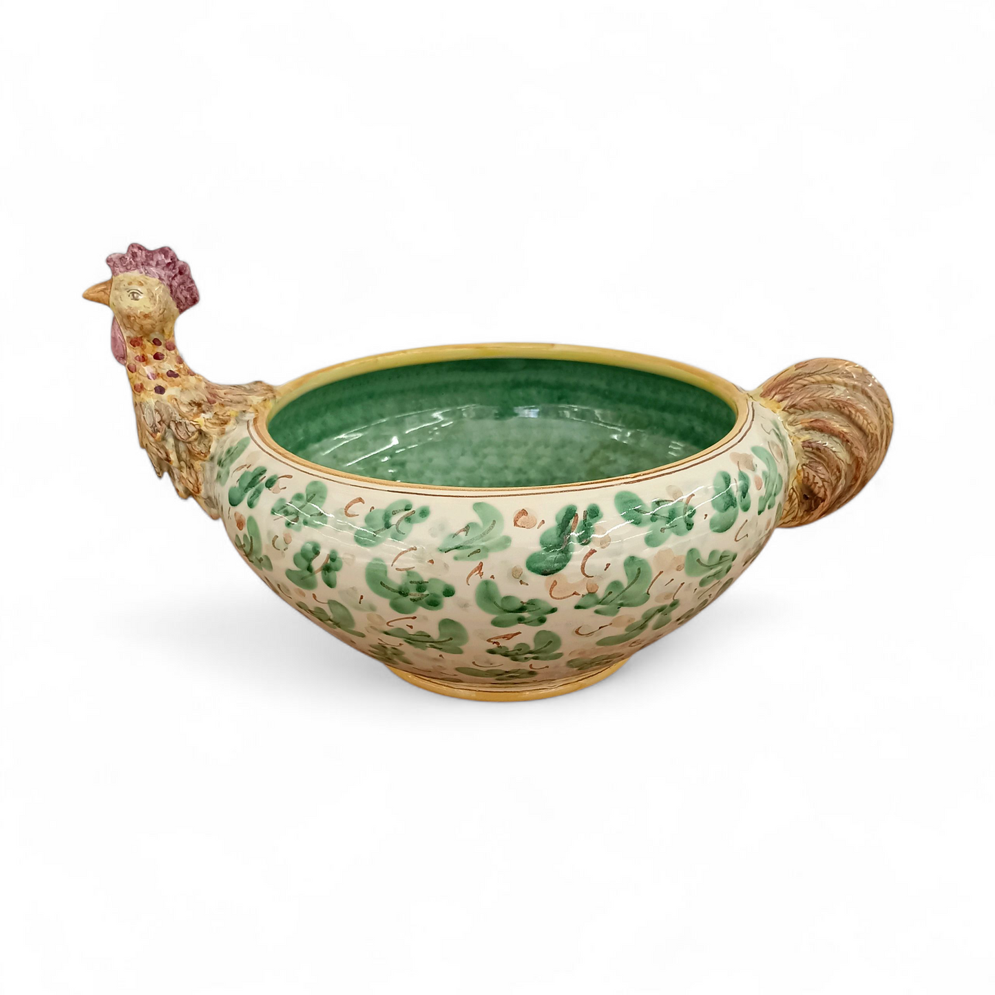 gallo in ceramica tradizione