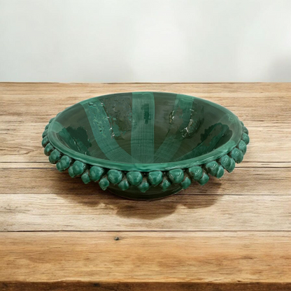 centrotavola verde