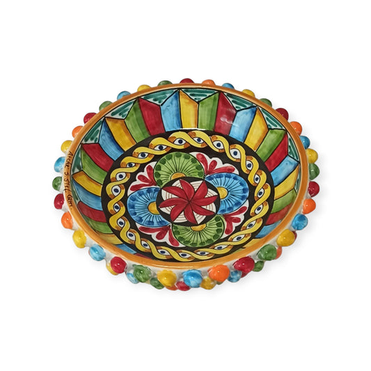 porta frutta in ceramica siciliana 