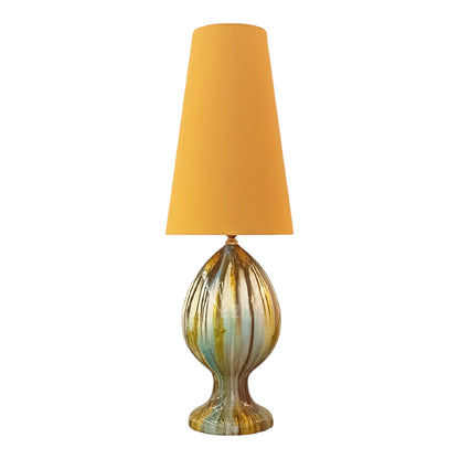 modern sicilian ceramic lamp