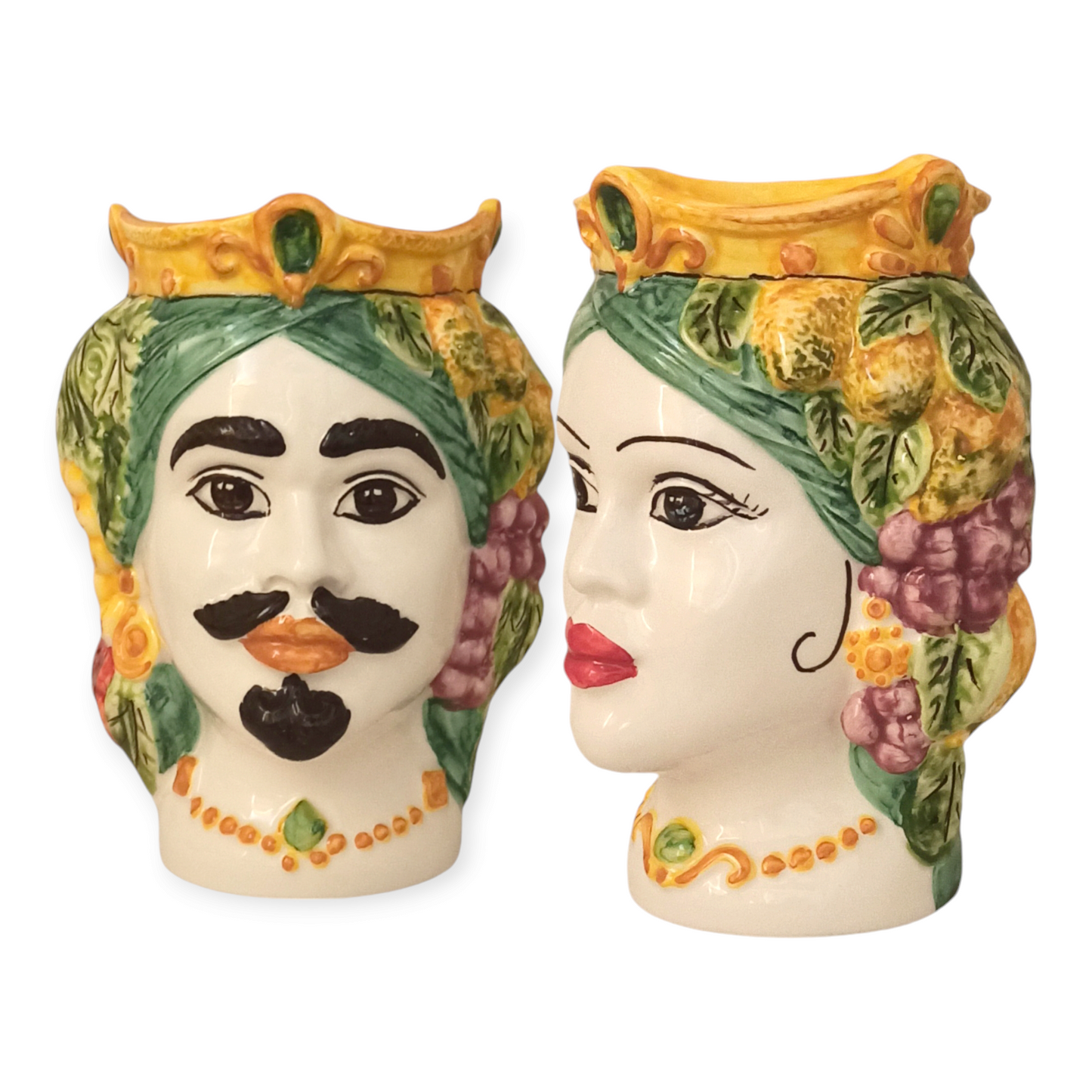 Teste di Moro caltagirone frutta decorate