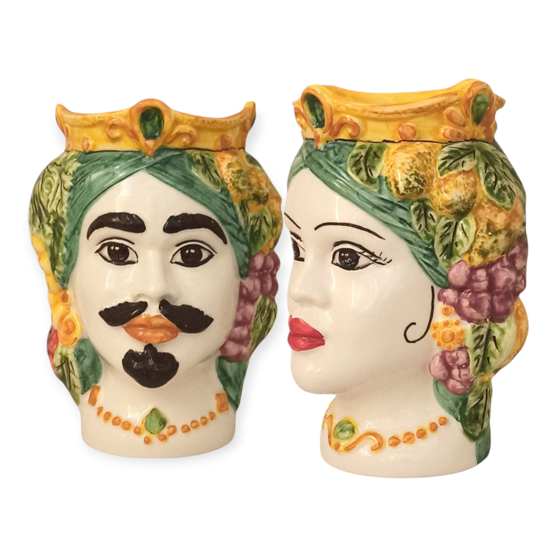 Teste di Moro caltagirone frutta decorate