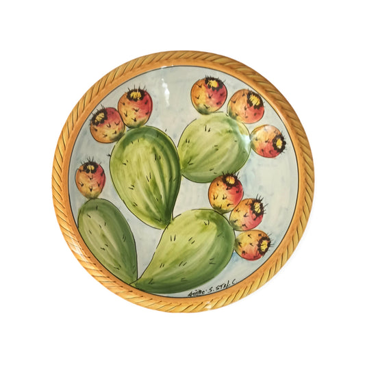 centrotavola in ceramica di santo stefano di Camastra
