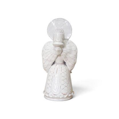 traditional candle holder in sicilian ceramic