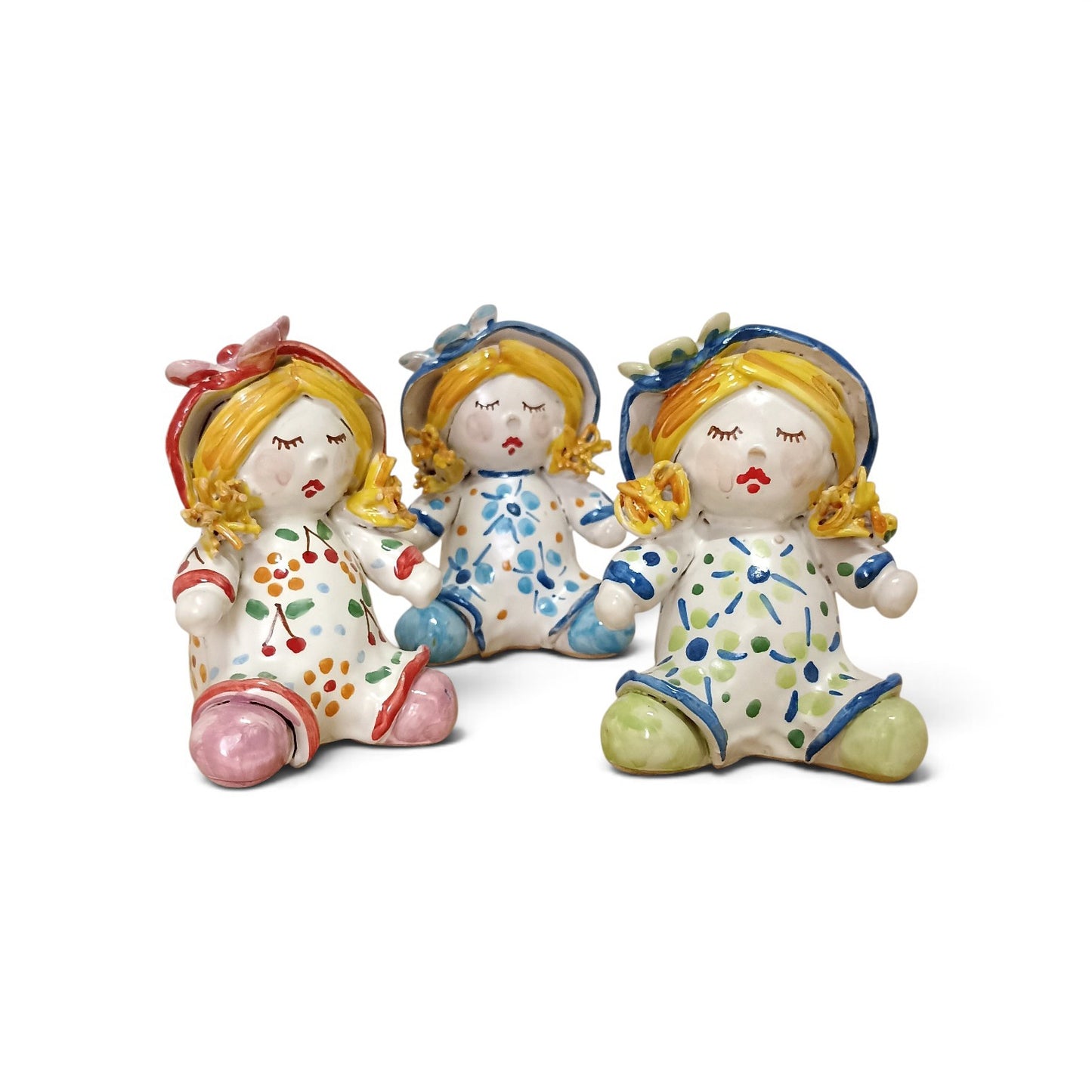 ceramic doll made in italy
