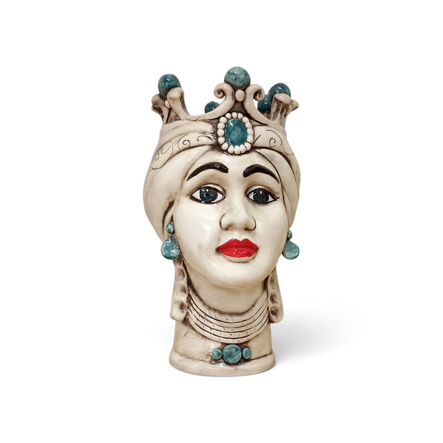 ceramic moors head made in sicily
