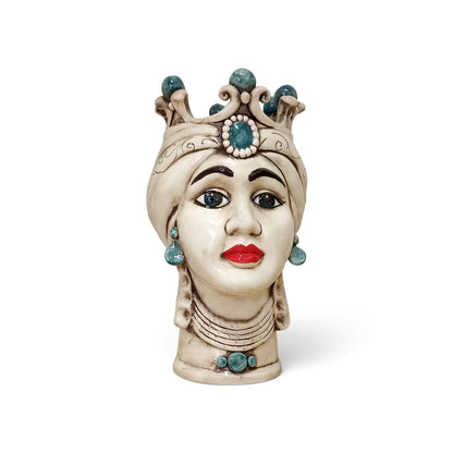 ceramic moors head made in sicily