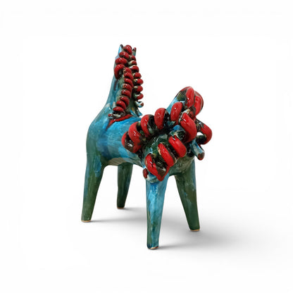 ceramic horse with an exclusive design