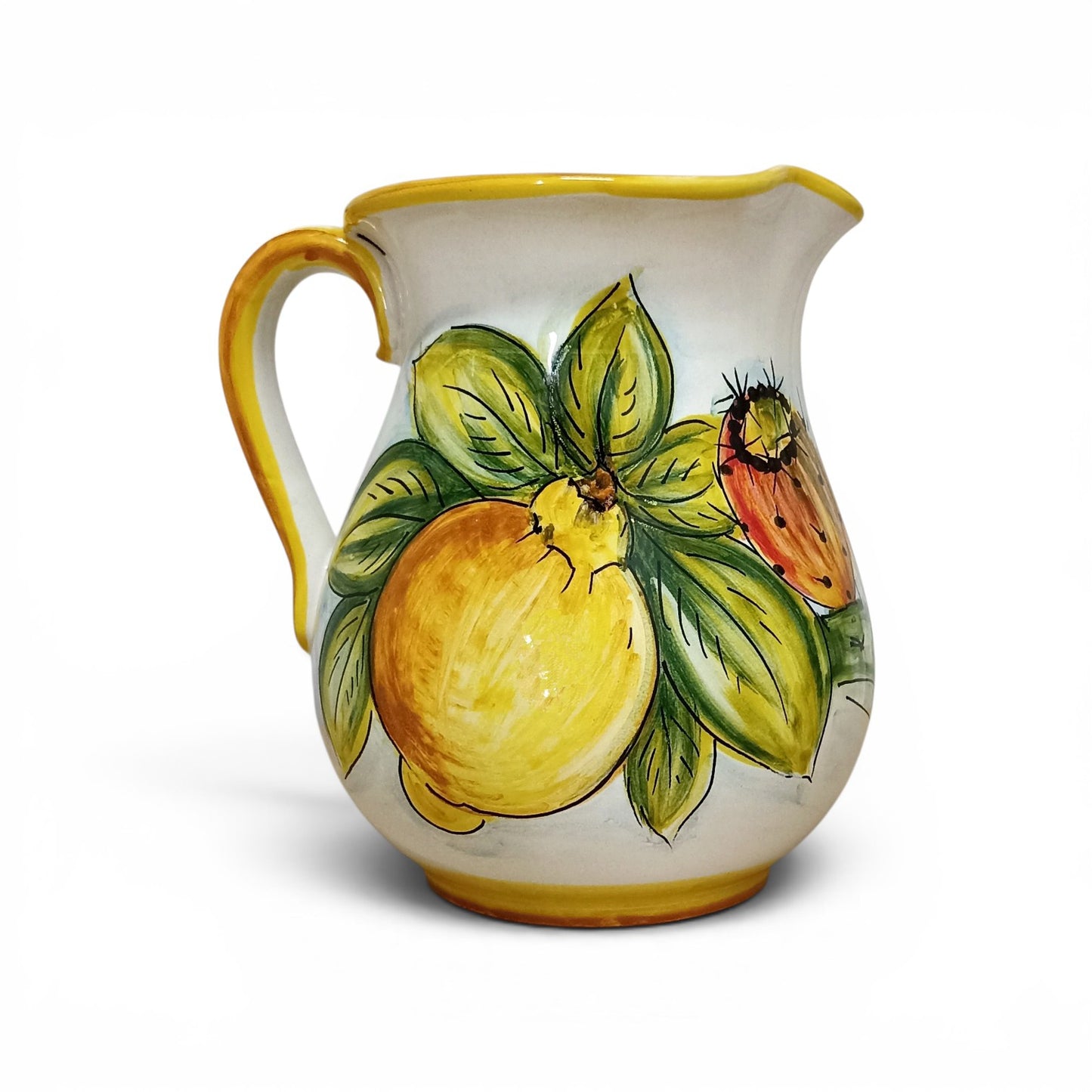 table sicilian ceramic jug