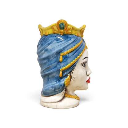 typical moors head  majolica