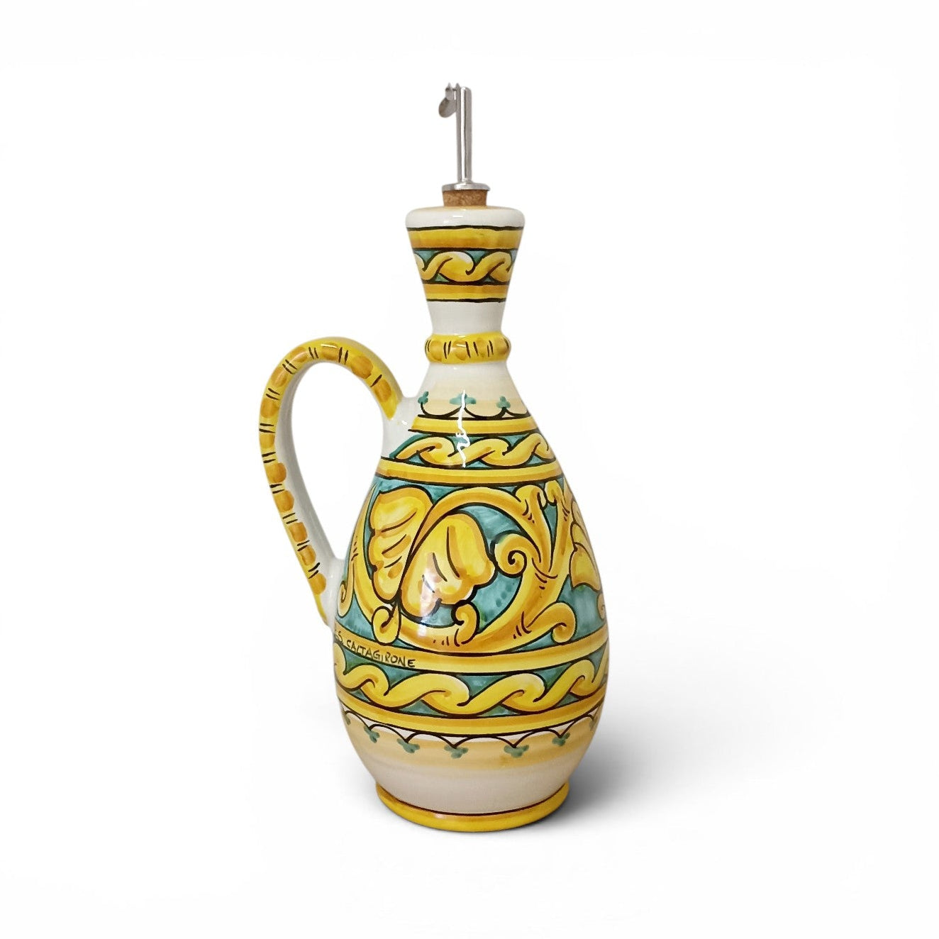 ceramic oil bottle
