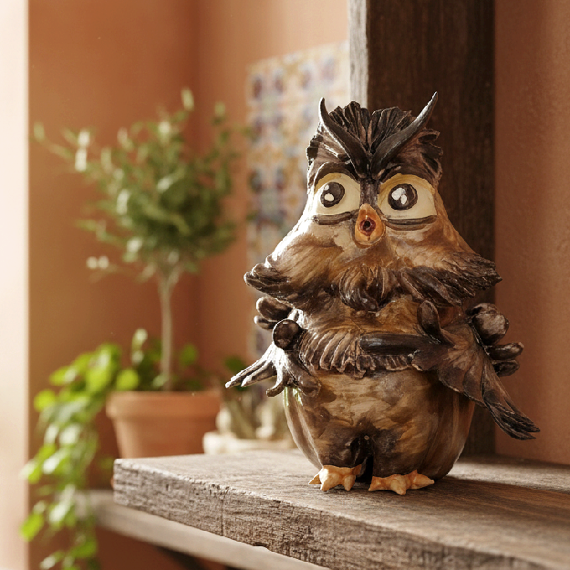 ceramic owl