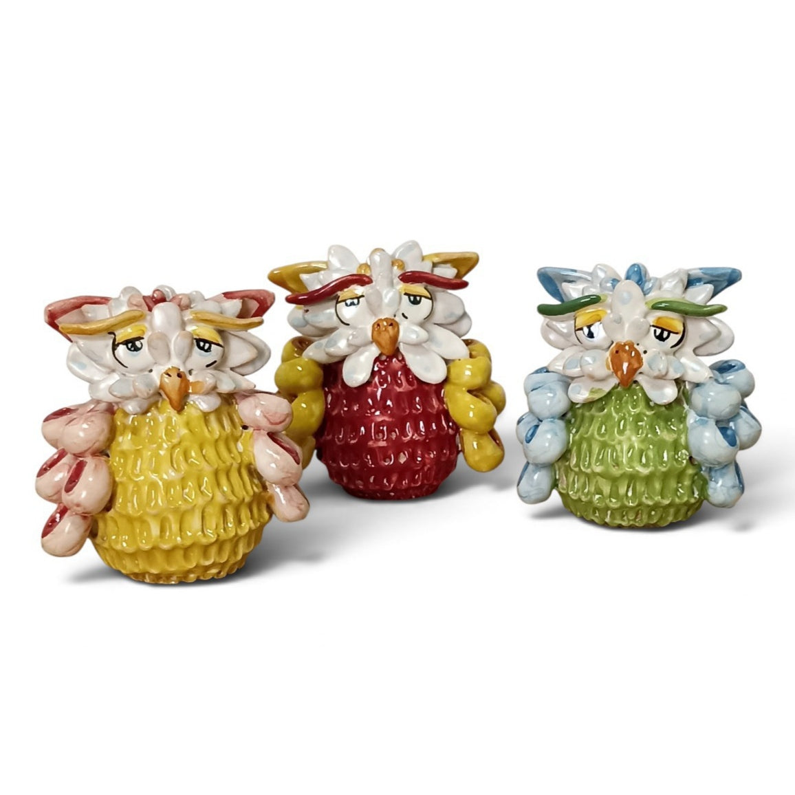 sicilian majolica owl