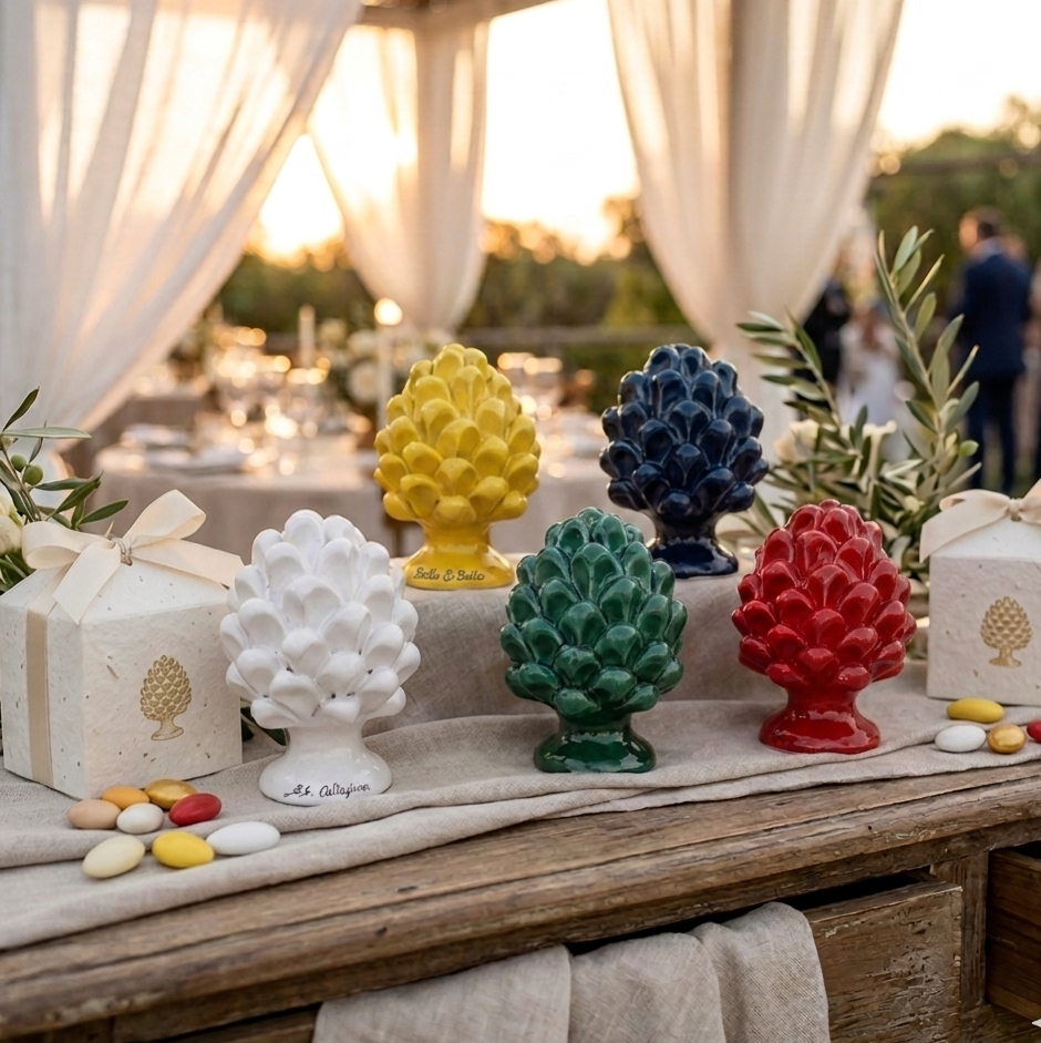 pine cone party favor