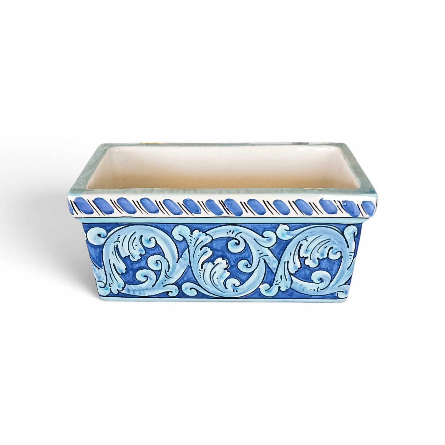 sicilian majolica jar