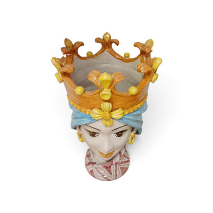 ceramic planter moors heads