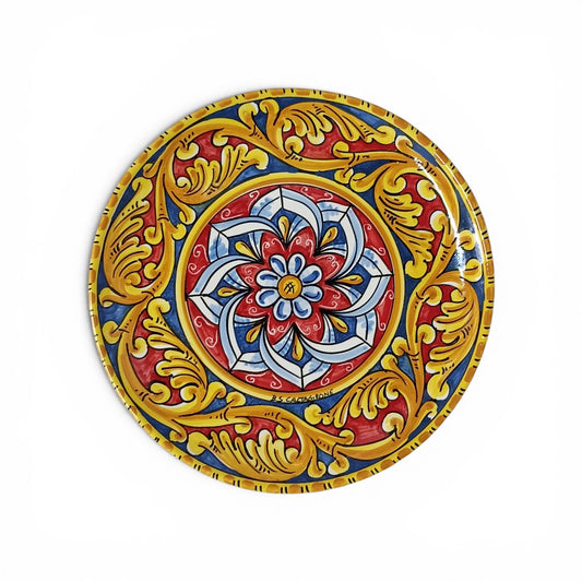 serving plate from caltagirone