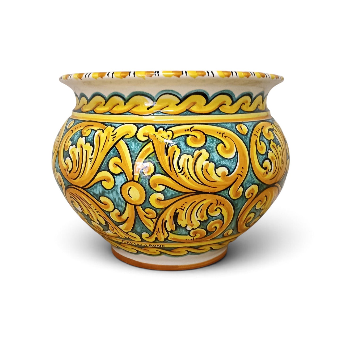 sicilian pot from caltagirone
