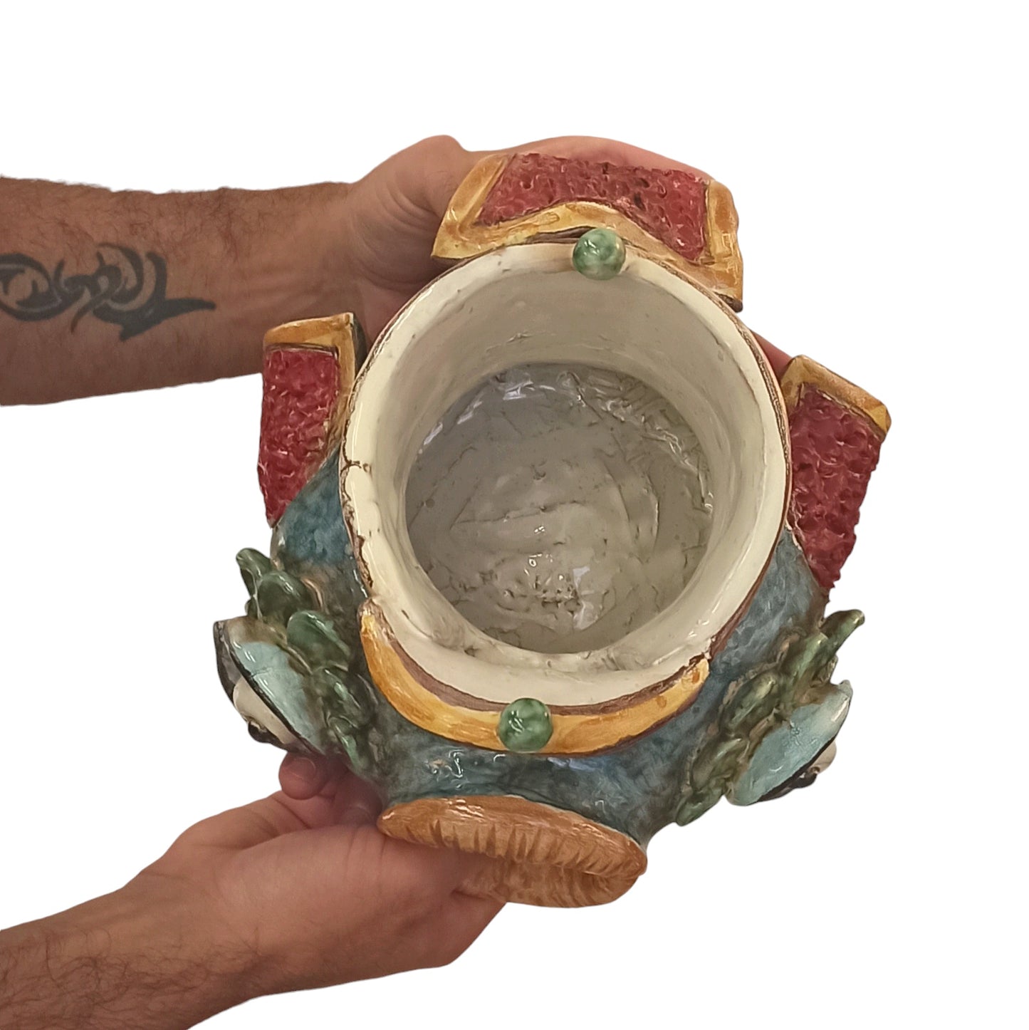 Vaso in ceramica caltagirone