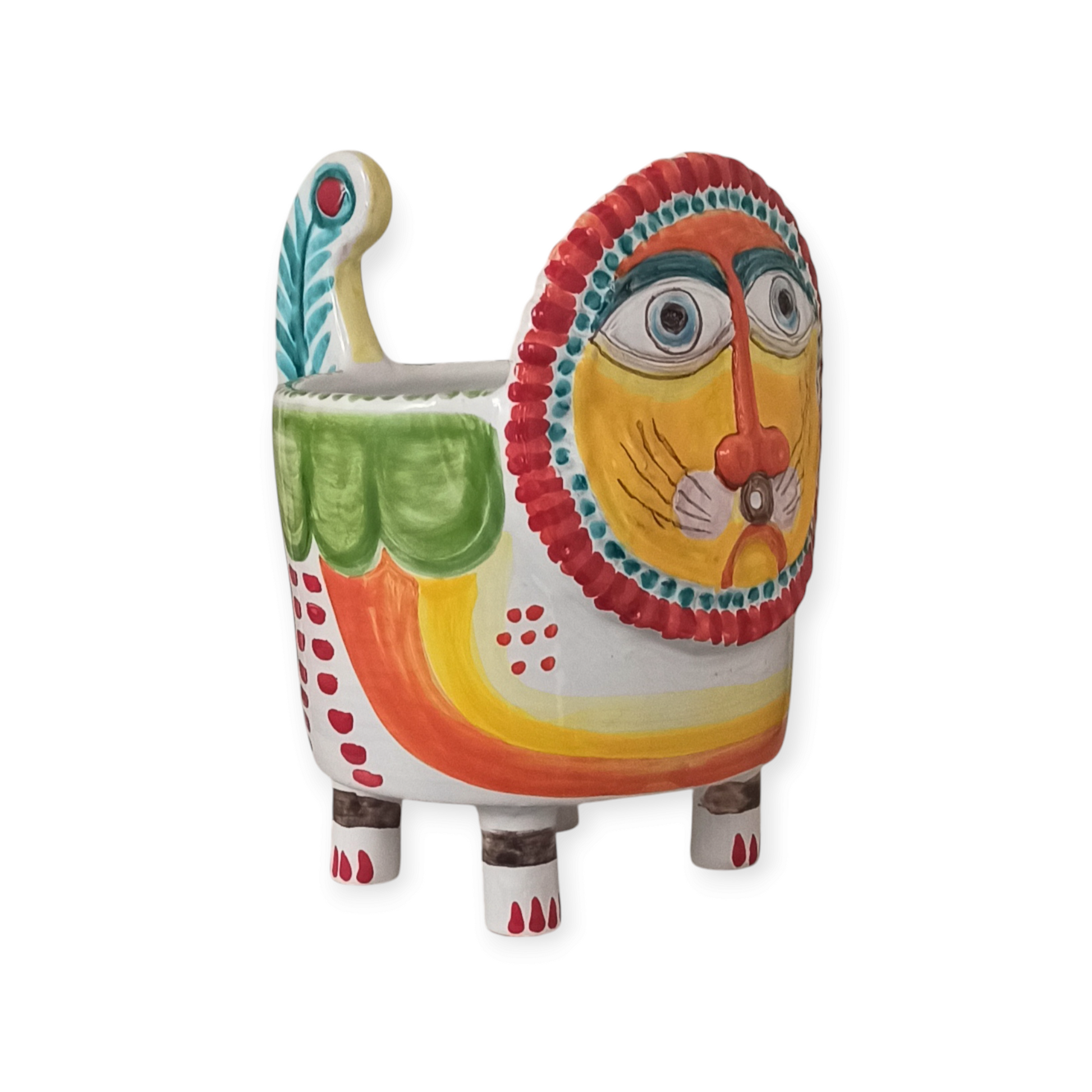 vaso decorato ceramiche di sicilia