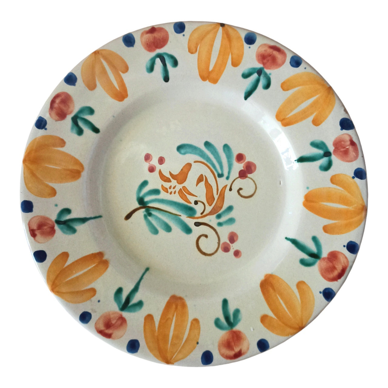 piatto tradizionale in ceramica siciliana