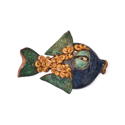 Pesce in ceramica di Caltagirone