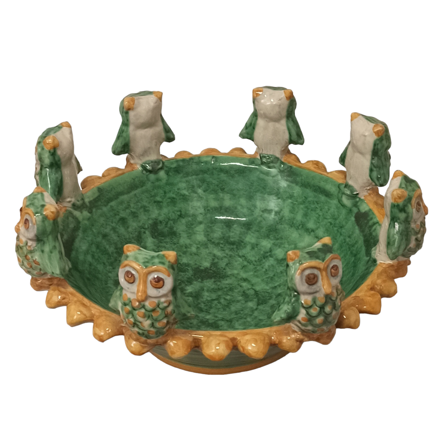 centrotavola in ceramica di caltagirone giacomo alessi