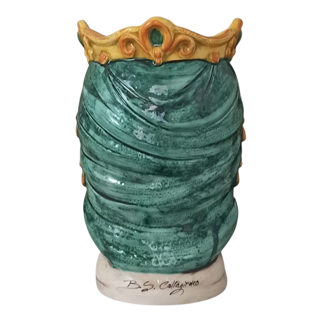 vaso ceramica di caltagirone