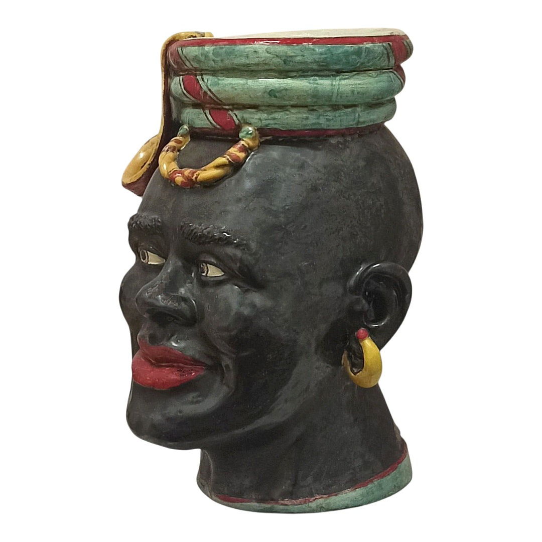 teste originali ceramica caltagirone