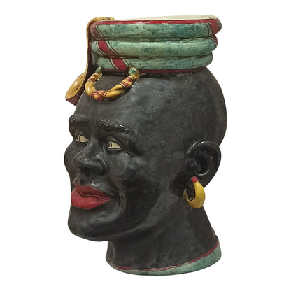 teste originali ceramica caltagirone