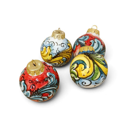 artisan christmas balls