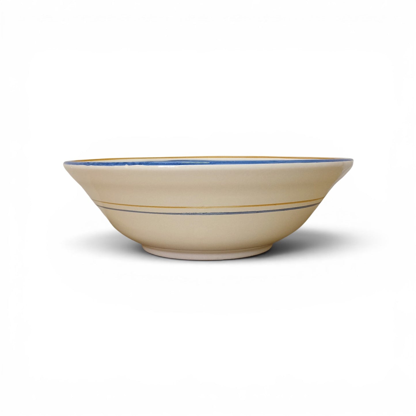 spaghettiera in maiolica di sicilia