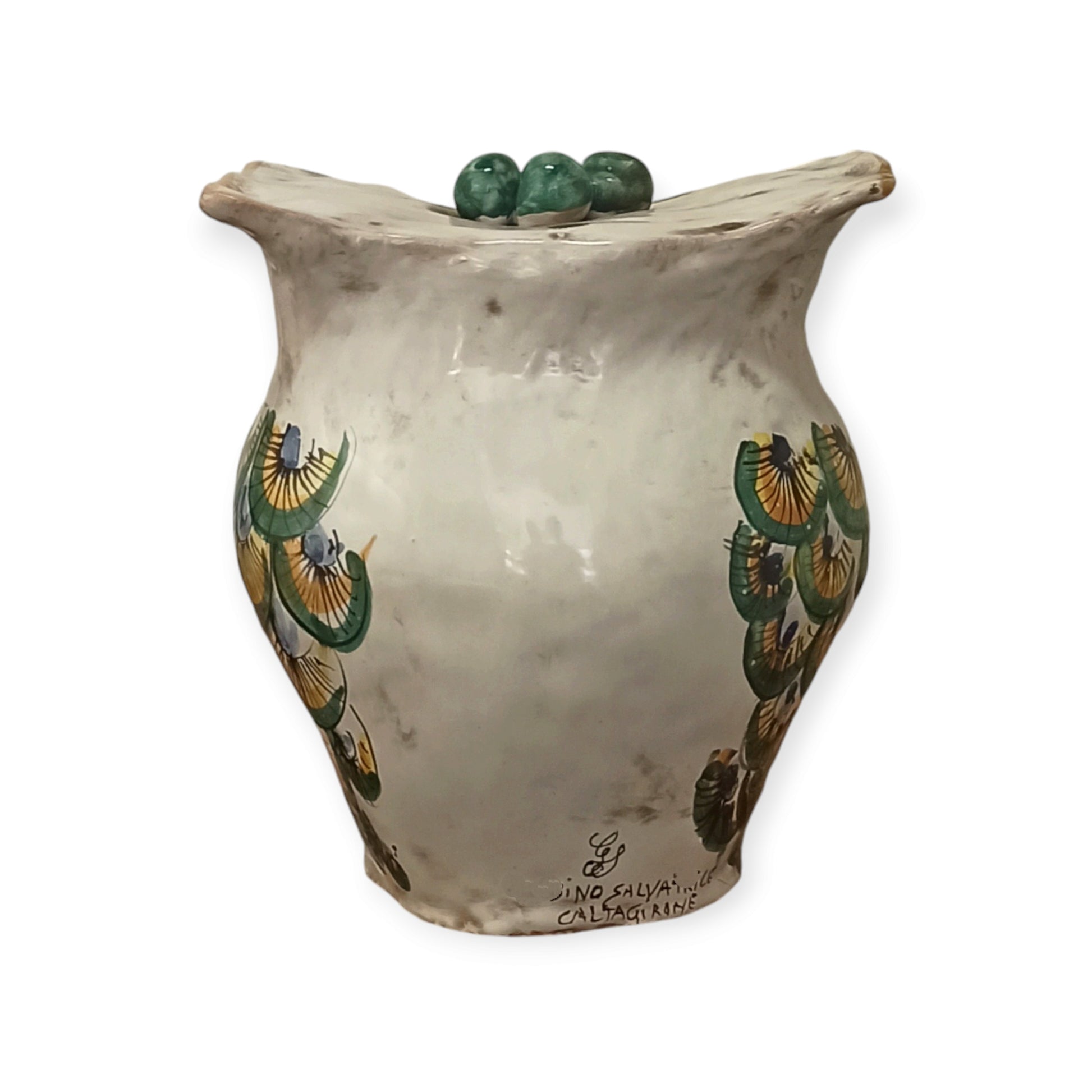 Gufo ceramica siciliana