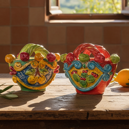 coffa maiolica caltagirone