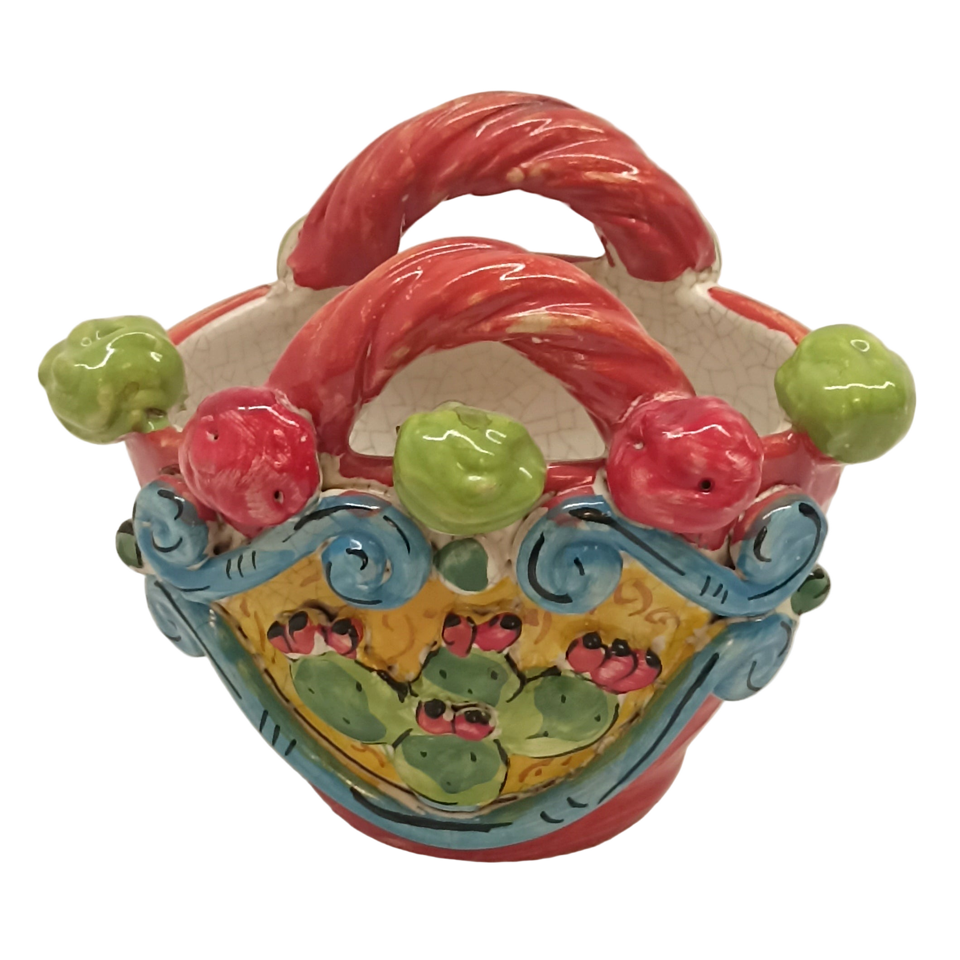 coffa decorata ceramica 