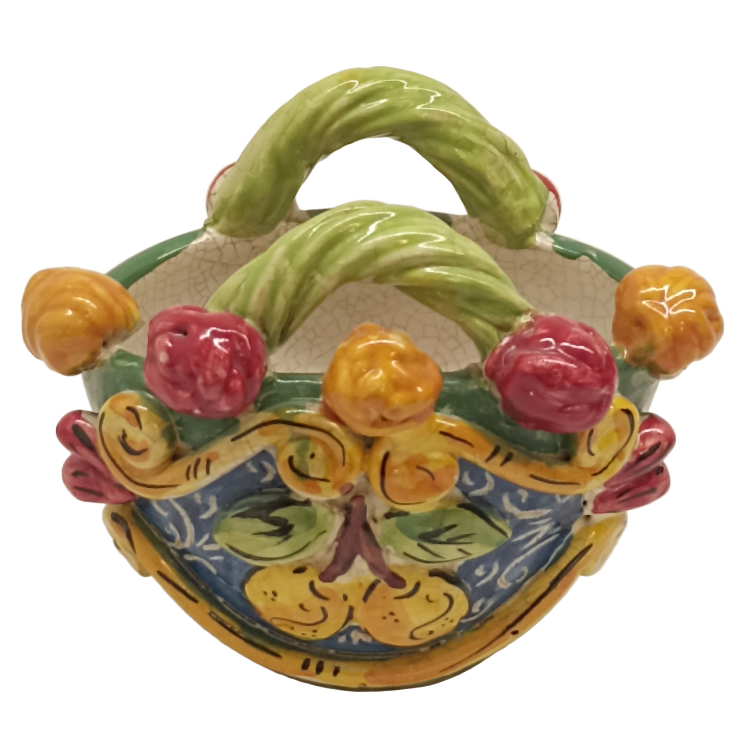 coffa siciliana decorata