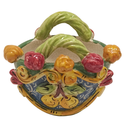 coffa siciliana decorata